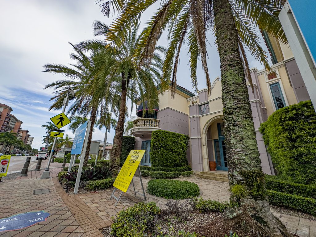 The planned redevelopment site at 280 E. Palmetto Park Road. (Photo: Boca Daily News)