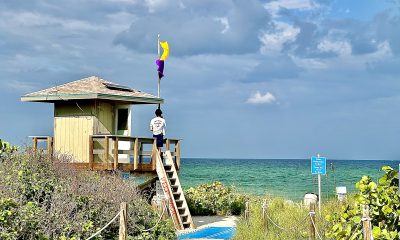 Boca Raton South Inlet beach and lifeguard station. (Photo: Boca Daily News)