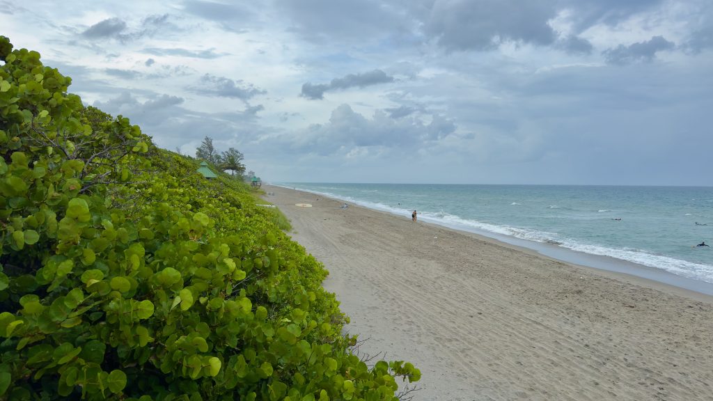 Beaches in Boca Raton, FL the day following a brush by Hurricane Helene, Sept. 27, 2024. (Photo: Boca Daily News)