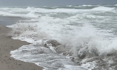 Rough surf generated by Hurricane Helene in Boca Raton, FL, Sept. 26, 2024. (Photo: Boca Daily News)