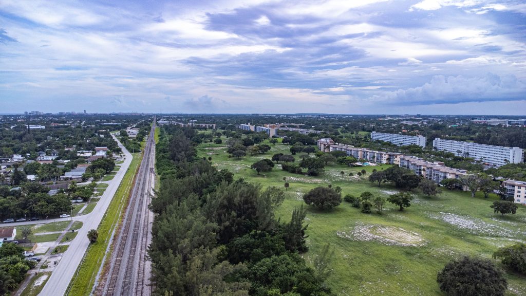 The future North Park in Boca Raton, a former golf course, Sept. 2024. (Photo: Boca Daily News)