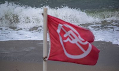 Rough surf conditions in Boca Raton, FL, Oct. 20, 2024. (Photo: Boca Daily News)