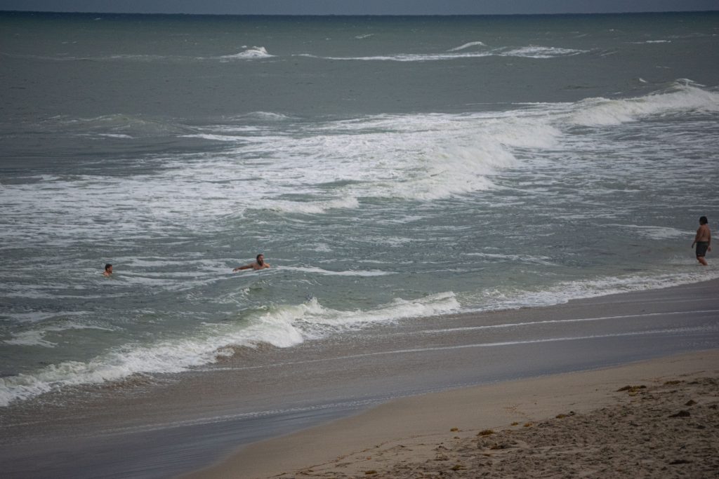 Rough surf conditions in Boca Raton, FL, Oct. 20, 2024. (Photo: Boca Daily News)