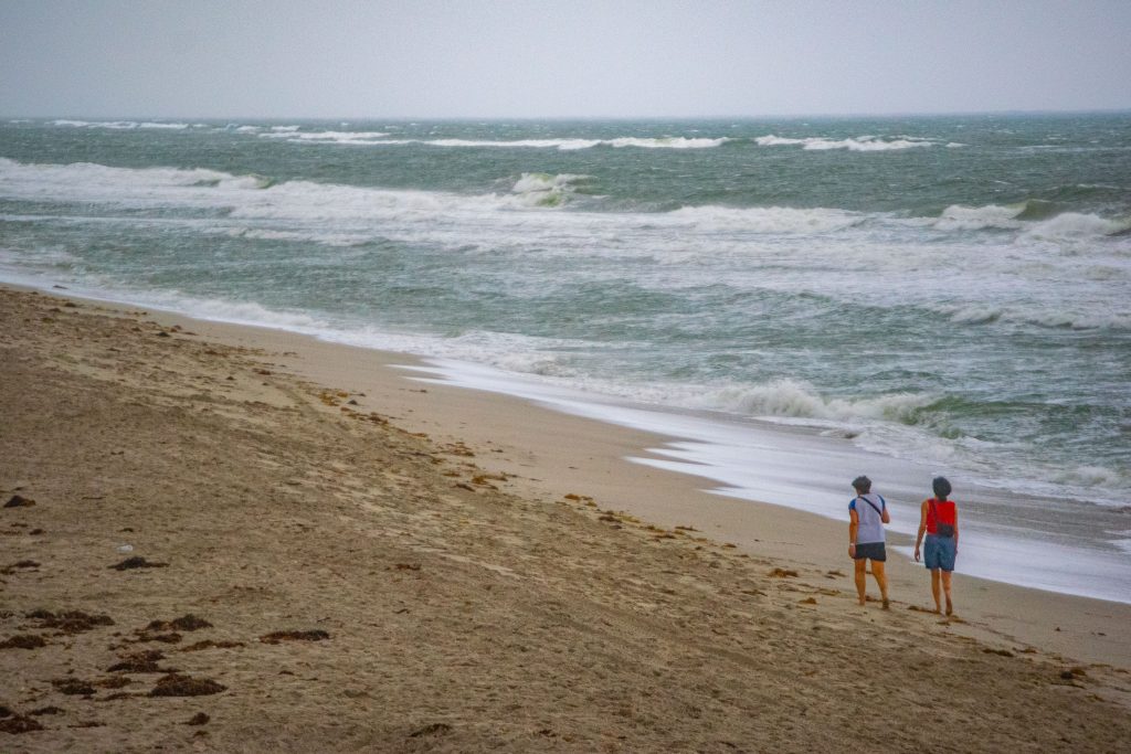 Rough surf conditions in Boca Raton, FL, Oct. 20, 2024. (Photo: Boca Daily News)