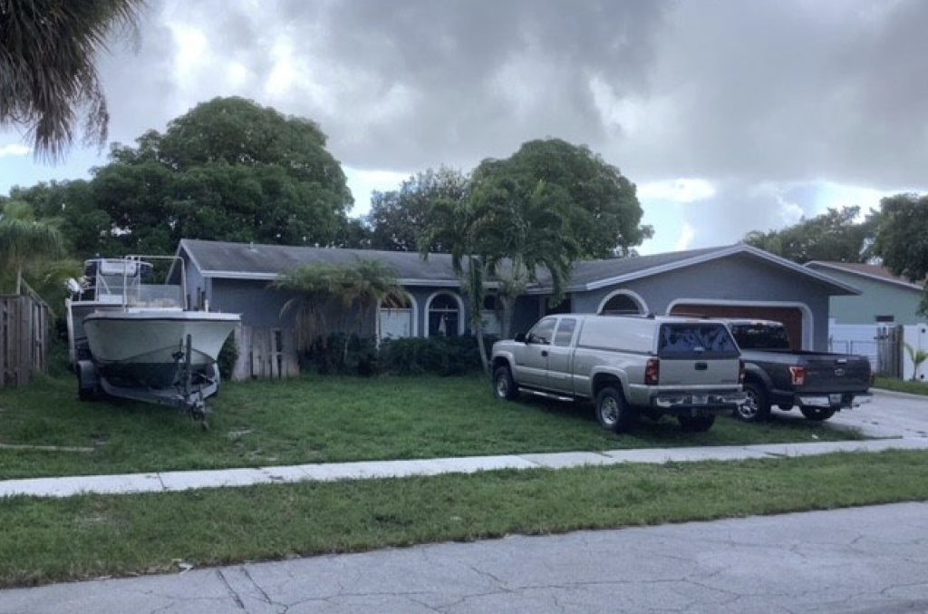 A home on SW 18th Avenue in Boca Raton that received a $13K fine for being kept in a poor condition. (Photo: City of Boca Raton)