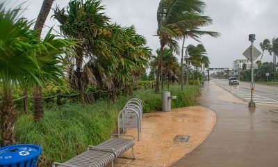 Rain and wind ahead of the onset of Hurricane Milton, Oct. 6, 2024, in Delray Beach, FL. (Photo: Boca Daily News)