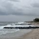 Waves crash south of Boynton Inlet, Nov. 10, 2024. (Photo: Boca Daily News)