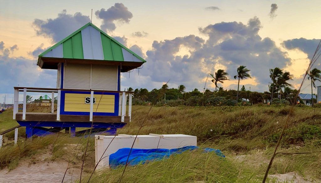 Sunset and post-sunset, Nov. 10, 2024. (Photo: Boca Daily News)