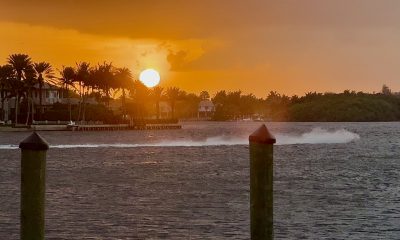 Sunset and post-sunset, Nov. 10, 2024. (Photo: Boca Daily News)