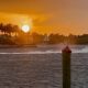 Sunset and post-sunset, Nov. 10, 2024. (Photo: Boca Daily News)