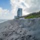 Beach erosion in Boca Raton, FL, Nov. 4, 2024. (Photo: Boca Daily News)