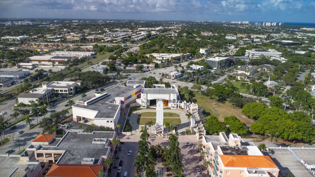 The Mizner Park Amphitheater, Boca Raton, FL. (Photo: Boca Daily News)