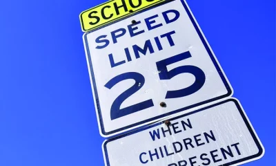 School speed limit zone. (Credit: Verra Mobility)