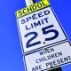 School speed limit zone. (Credit: Verra Mobility)