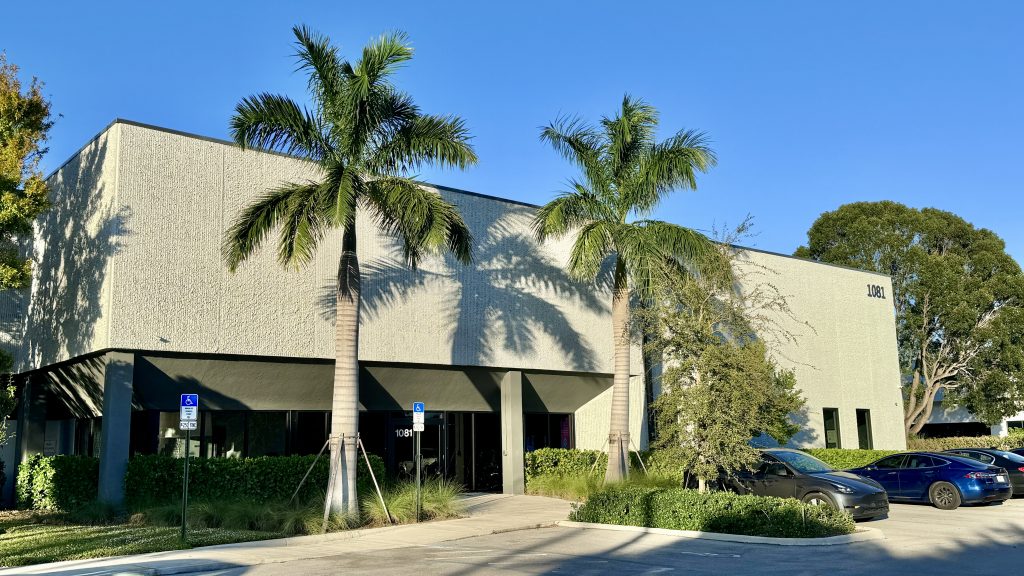 The future site of Padel X, 1081 Holland Drive, Boca Raton. (Photo: Boca Daily News)