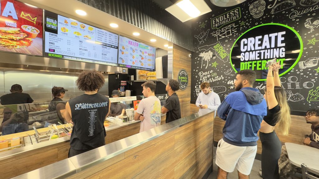 Bubbakoo's Burritos opens in first location in Boca Raton, Dec. 3, 2024. (Photo: Boca Daily News)