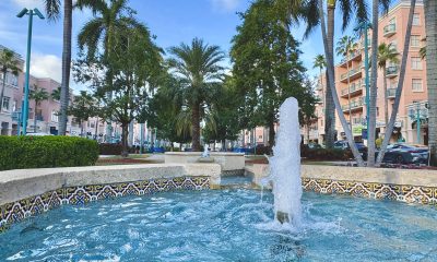 The median area of Mizner Park, Boca Raton, FL, Dec. 2024. (Photo: Boca Daily News)