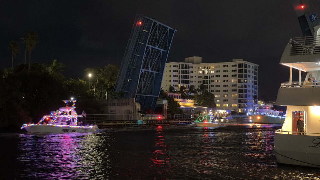 The 2024 Boynton Beach CRA Holiday Boat Parade. (Photo: Boca Daily News)