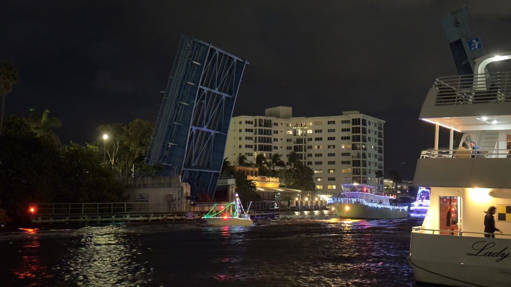 The 2024 Boynton Beach CRA Holiday Boat Parade. (Photo: Boca Daily News)