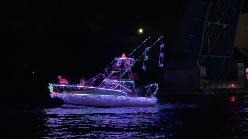 The 2024 Boynton Beach CRA Holiday Boat Parade. (Photo: Boca Daily News)