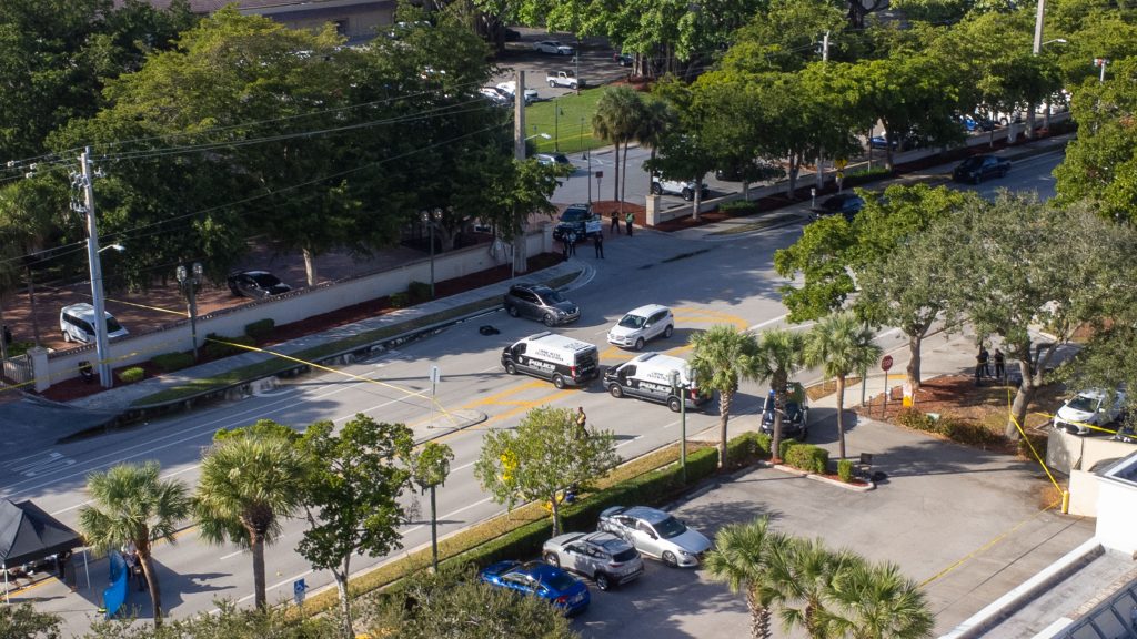 The scene of a police-involved shooting in Boca Raton, FL, Dec. 18, 2024. (Photo: Boca Daily News)