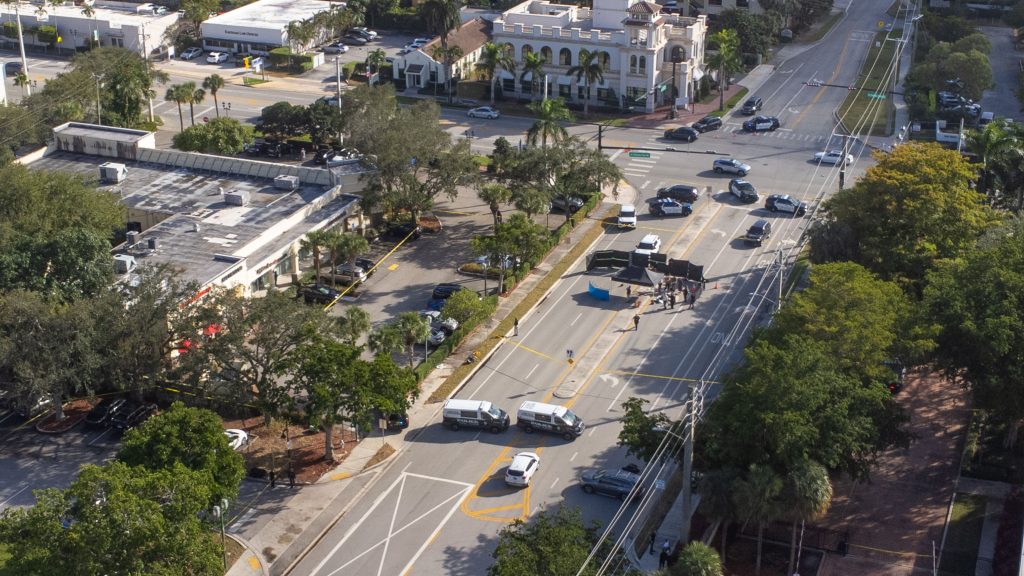 The scene of a police-involved shooting in Boca Raton, FL, Dec. 18, 2024. (Photo: Boca Daily News)