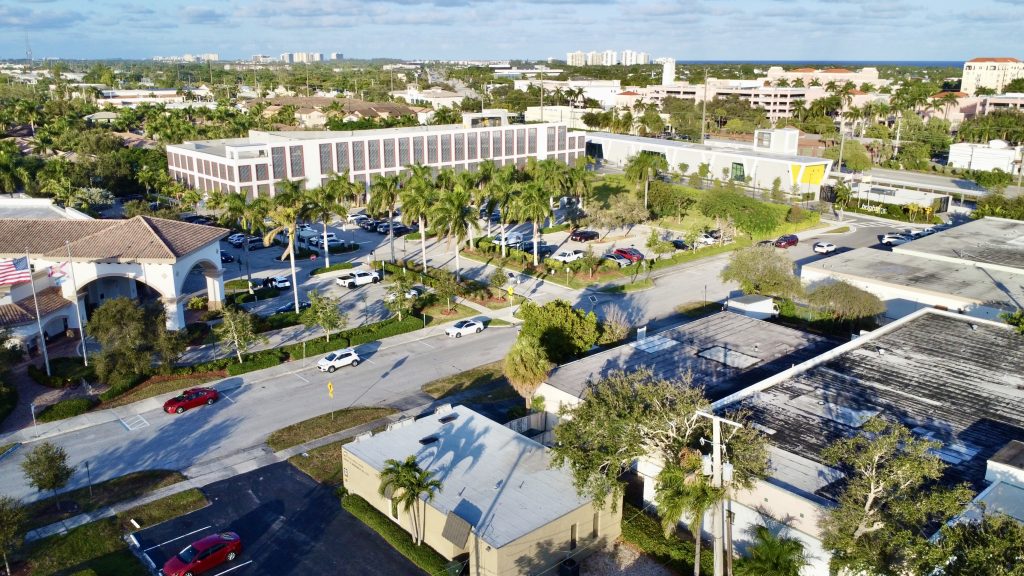 The site of a proposed city government and redevelopment project near the Brightline station in Boca Raton, FL. (Photo: Boca Daily News)