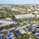 The site of a proposed city government and redevelopment project near the Brightline station in Boca Raton, FL. (Photo: Boca Daily News)