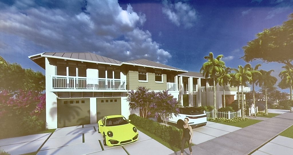 Proposed townhomes in the Palm Beach Farms neighborhood, Boca Raton, FL, Jan. 2025. (Planning Document)