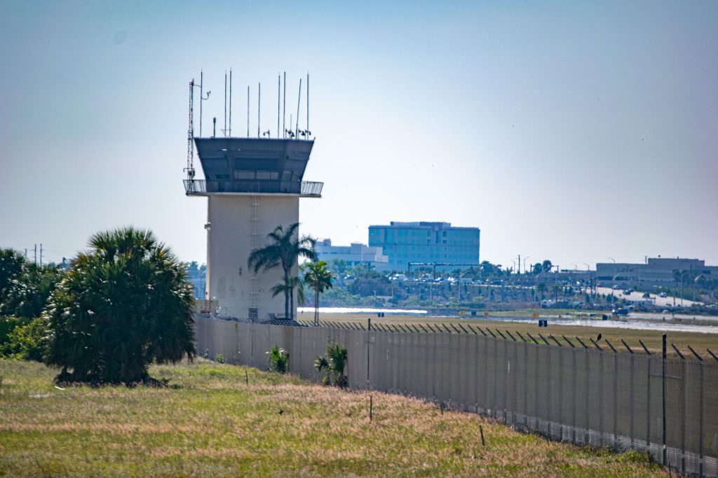 The new viewing platform at Boca Raton Airport opened Jan. 29, 2025. (Photo: Boca Daily News)