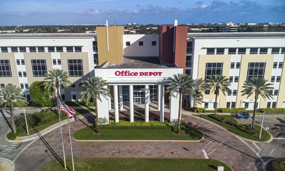 Office Depot corporate headquarters complex, Boca Raton, FL, Jan. 2025. (Photo: Boca Daily News)