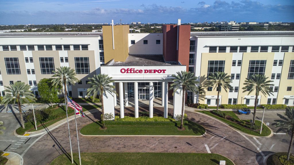 Office Depot corporate headquarters complex, Boca Raton, FL, Jan. 2025. (Photo: Boca Daily News)