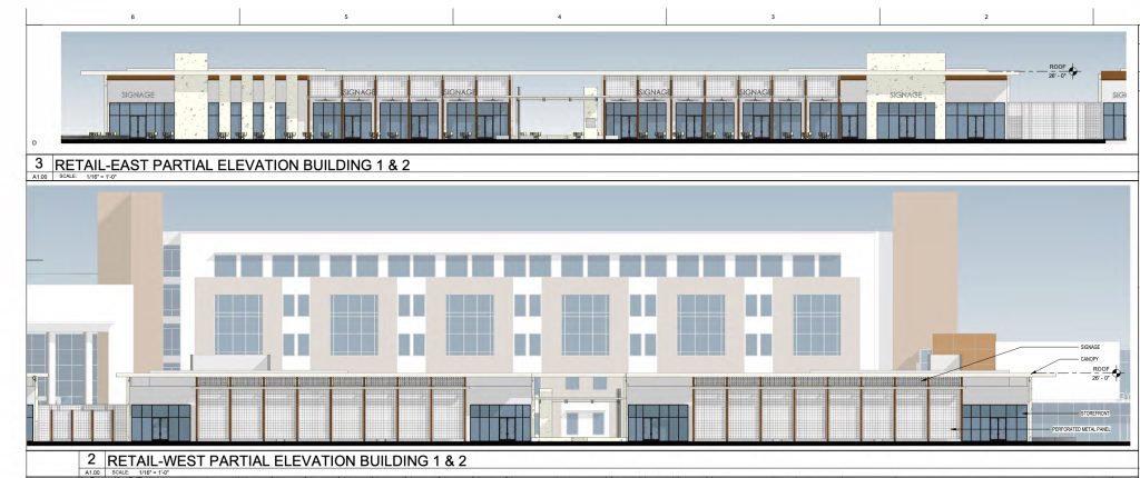 Renderings of the redevelopment plans for the Office Depot corporate headquarters building Boca Raton, FL, Jan. 2025. (Credit: Planning Document)