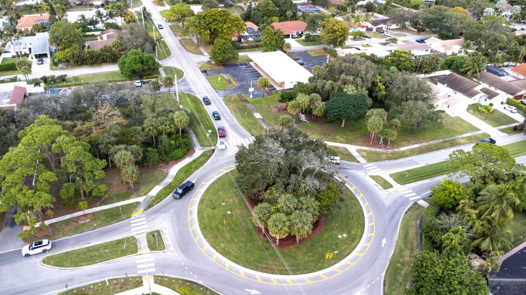 A commercial space proposed for redevelopment in the Palm Beach Farms neighborhood of Boca Raton, Jan. 2025. (Photo: Boca Daily News)