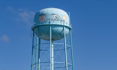 The Delray Beach water tank and treatment center. (Photo: Boca Daily News)