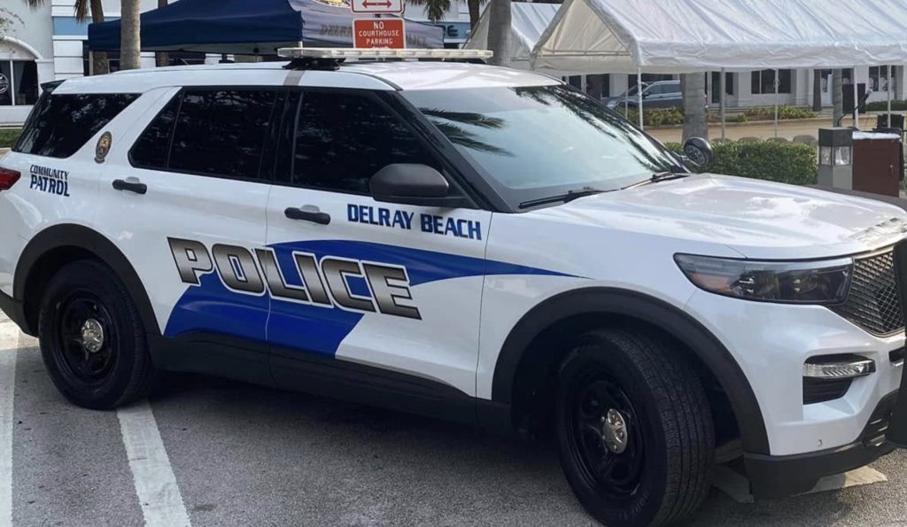 Delray Beach police car. (Photo: Delray Beach PD)