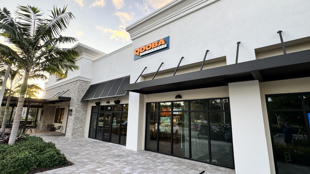 The West Delray location of Qdoba, opening its doors May 1, 2025. (Photo: Boca Daily News)