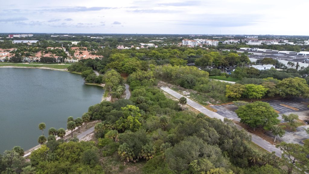 The proposed location of a new police headquarters building in Boca Raton, FL, May 2025. (Photo: Boca Daily News)