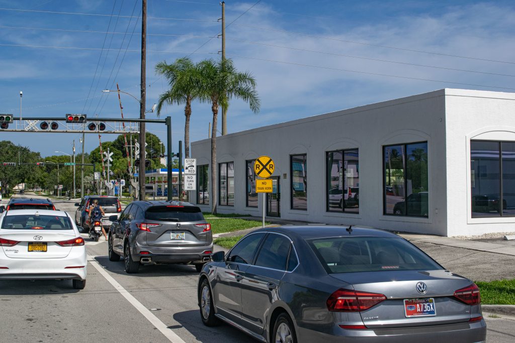 The building that will be the site of a new AutoZone store, 104 NW 20th Street, Boca Raton, FL, Aug. 2025. (Photo: Boca Daily News)
