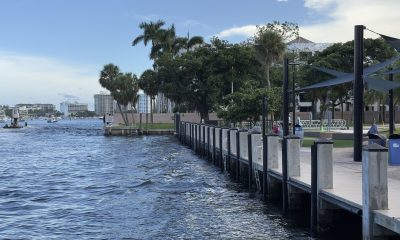The boat ramp and bulkhead at Silver Palm Park, Boca Raton, FL, Sept. 2025. (Photo: Boca Daily News)