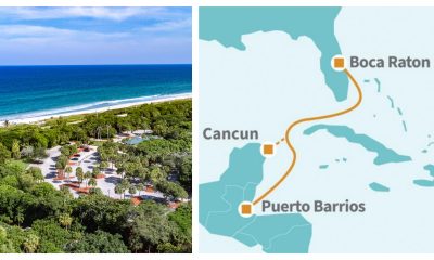 The location where a new cable will come ashore in Boca Raton. (Photo: Boca Daily News)