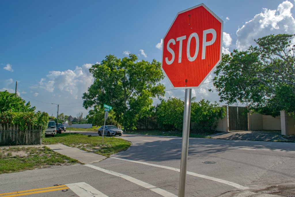 The site of a future railroad crossing at Jeffrey Street, which will link U.S. 441 (SR-7) to Federal Highway (U.S. 1) through a new roadway. (Photo: Boca Daily News)