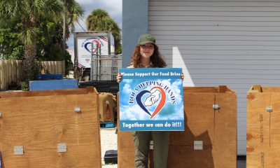 Laura Arbelaez Correa has collected more than 1,500 pounds of food for Boca Helping Hands. (Photo: BHH)