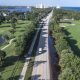 Flooding along North Ocean Boulevard (A1A) and the Alan C. Alford Red Reef Family Golf Course, Oct. 28, 2025. (Photo: Boca Daily News)