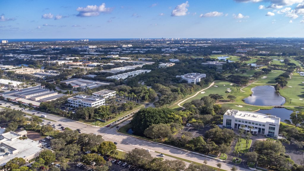 The future site of a new eight-story, 222-unit mixed use development at 1600 Clint Moore Road, Boca Raton, FL. (Photo: Boca Daily News)