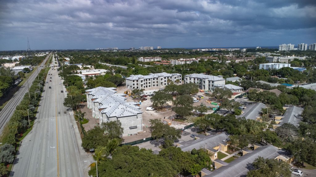 Martin Manor (formerly Dixie Manor) under first phase construction in Boca Raton, FL, Nov. 11, 2025.