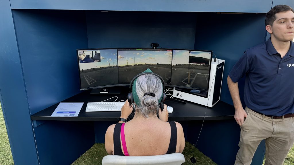 The MiCa autonomous vehicle, powered by Guident software, poised to be launched in Dec. 2025 in Boca Raton, Fla. (Photo: Boca Daily News)