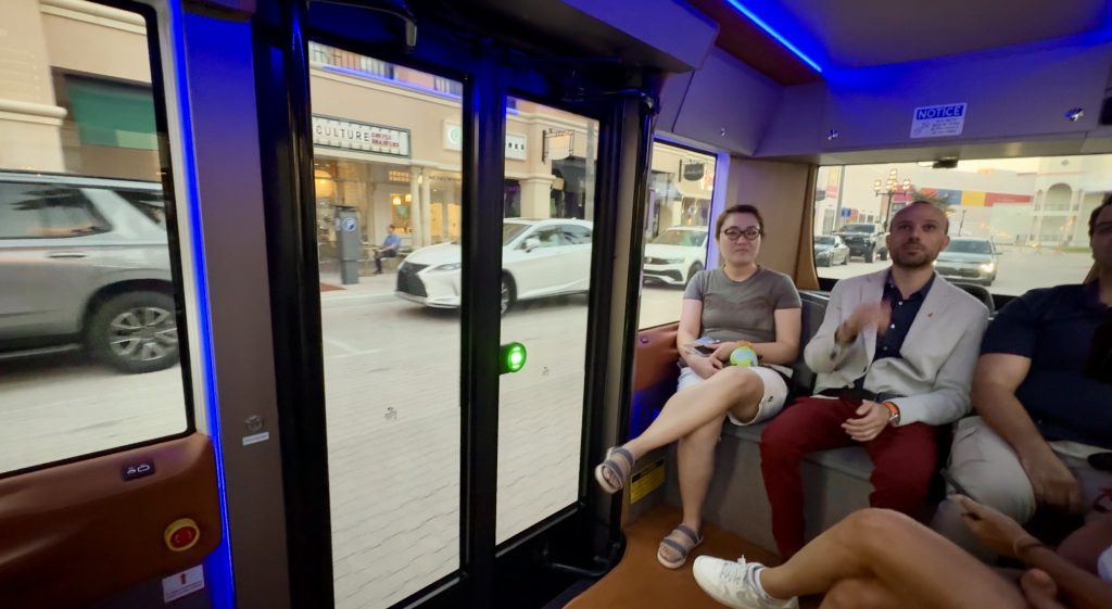 The MiCa autonomous vehicle, powered by Guident software, poised to be launched in Dec. 2025 in Boca Raton, Fla. (Photo: Boca Daily News)