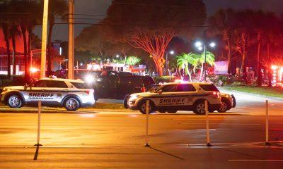 Police and emergency vehicles outside the Walmart on US 441 (SR-7) and Palmetto Park Road, Boca Raton, Dec. 17, 2025. (Photo: Boca Daily News)