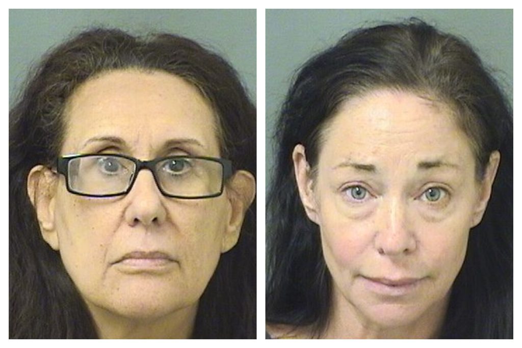 Mary Lou Bole, 60, and Barbara Denise Shortt, 49. (Photos: Palm Beach County Jail)